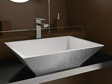 MODO MAX - Countertop round washbasin by Glass Design - view 2